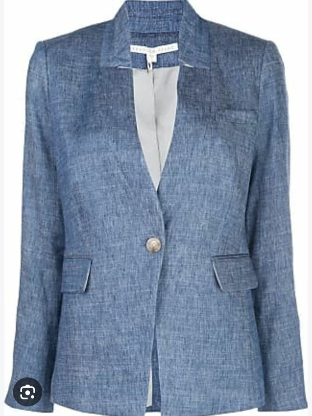 Veronica Beard Dickey Jacket women's size 6 linen mix